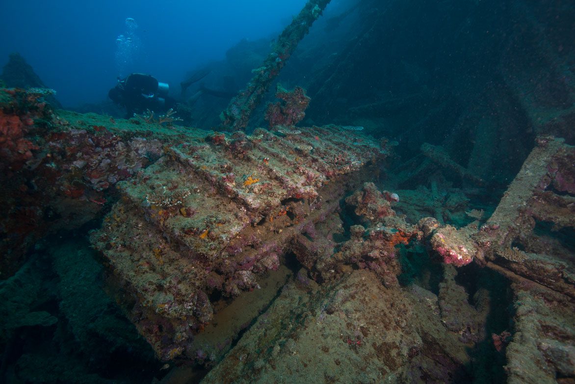 Diveplanit diving Vanuatu Santo Pacific Dive Million Dollar Point_JJ38714