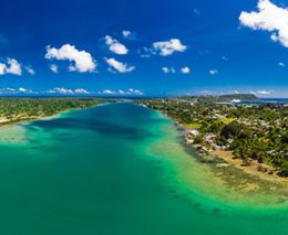 Tropical,Holidays,,Efate,,Port,Vila,,Vanuatu,,Drone,View