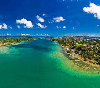 Tropical,Holidays,,Efate,,Port,Vila,,Vanuatu,,Drone,View
