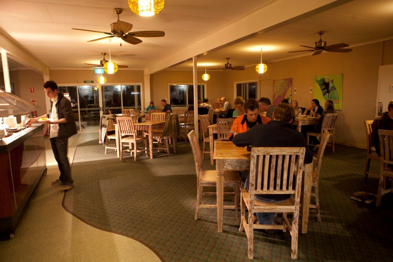 Beachfront Restaurant at the Lady Elliot Island Eco Resort