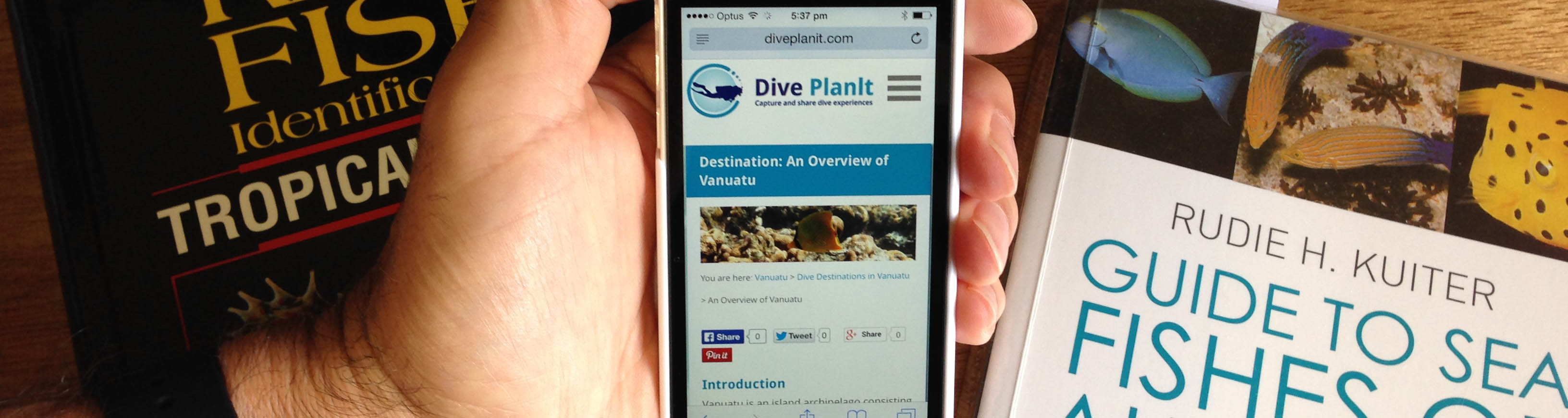 Diveplanit app banner