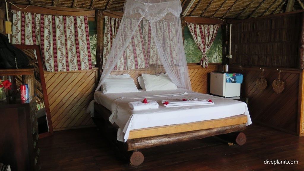 Honeymoon suite at fatboys resort gizo diving solomon islands