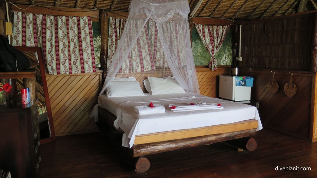Honeymoon suite at fatboys resort gizo diving solomon islands