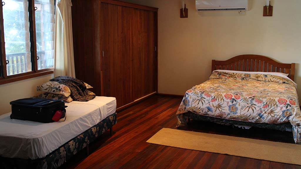 Tawali resort milne bay papua new guinea bungalow bedroom 0197