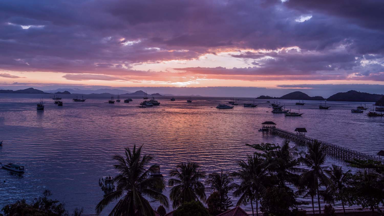 Dive Komodo Indonesia sunset credit Heather Sutton 4610