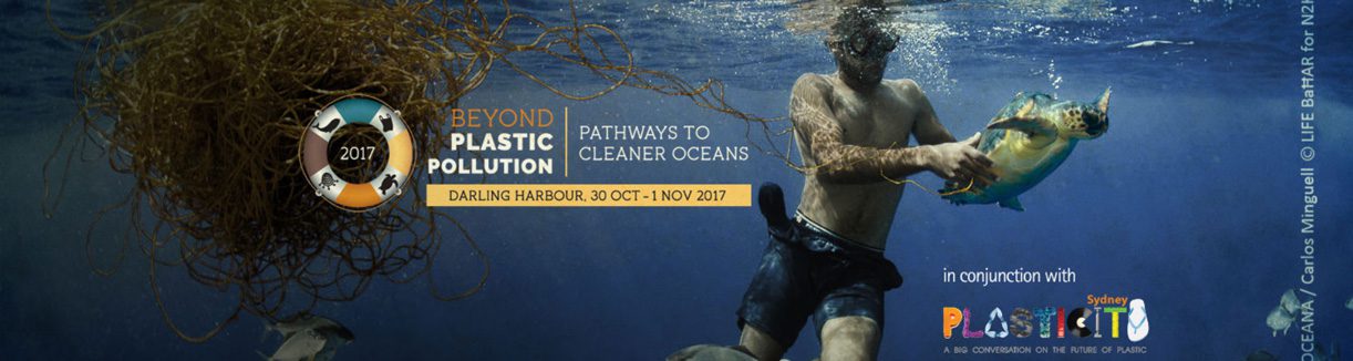 Beyond plastic pollution conference reducing marine plastic pollution sydney october banner