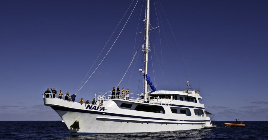 Nai'a is a luxury liveaboard vessel operating first class 7 and 10 day diving adventures throughout Fiji great facilities and excellent cuisine