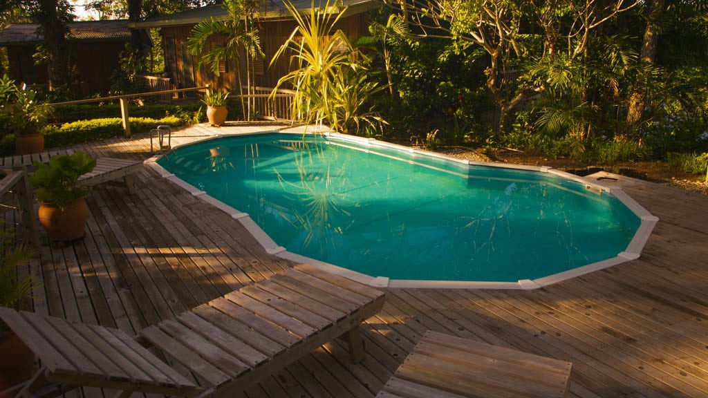 Tufi dive resort oro province png papua new guinea pool