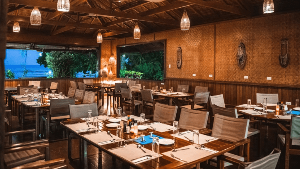 Diving walindi resort restaurant