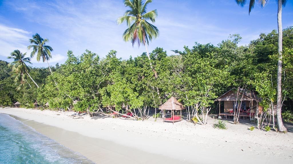 Biodiversity eco resort gam island raja ampat indonesia superior cabin