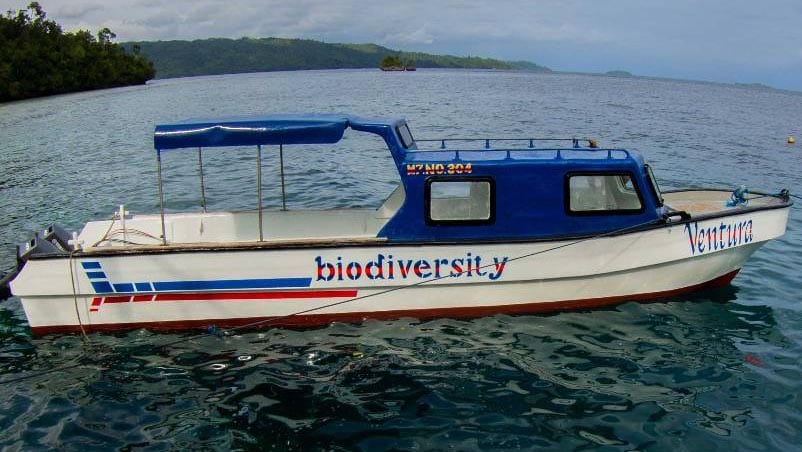 Biodiversity eco resort gam island raja ampat indonesia ventura boat