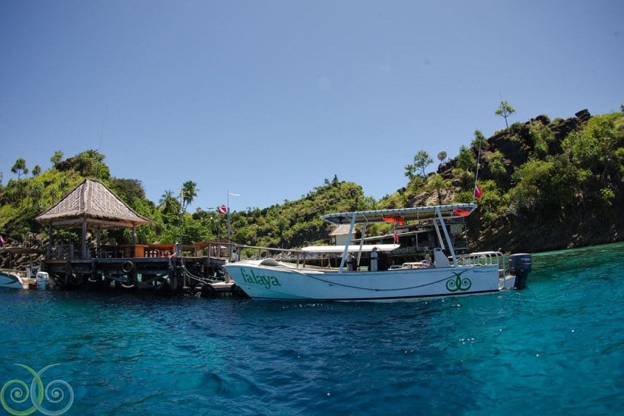 Misool eco resort batbitim island raja ampat indonesia dive centre and boat