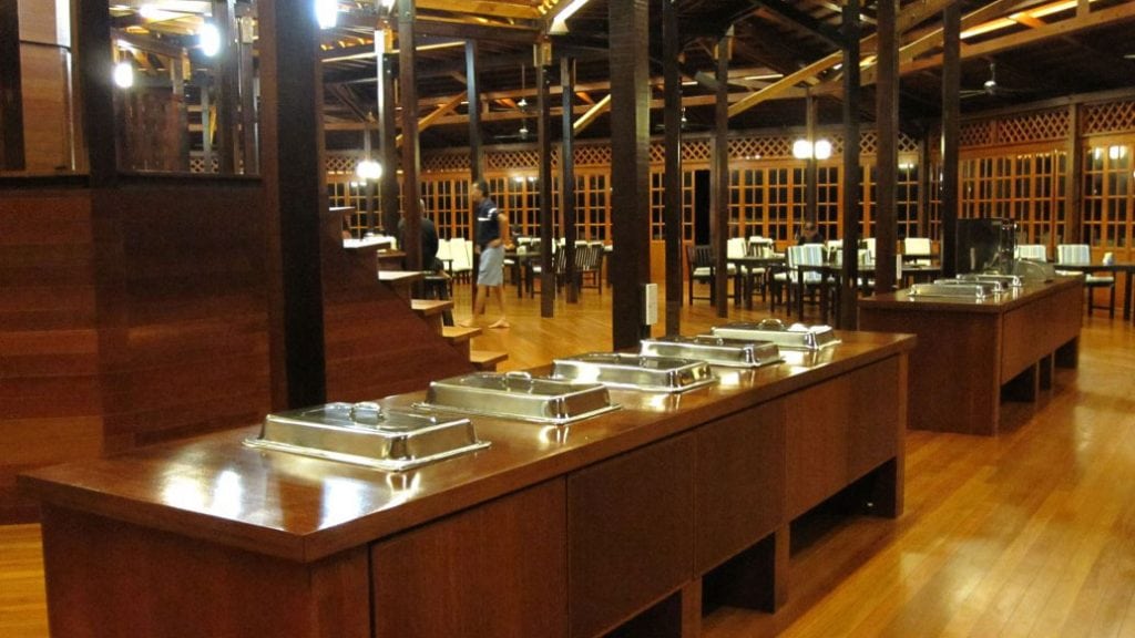 Lankayan island sabah borneo malaysia dining room