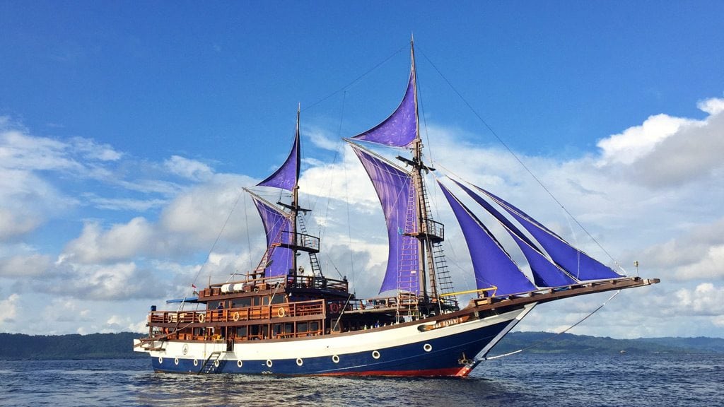 Sea safari 8 liveaboard | raja ampat cendrawasih bay indonesia - under sail hero