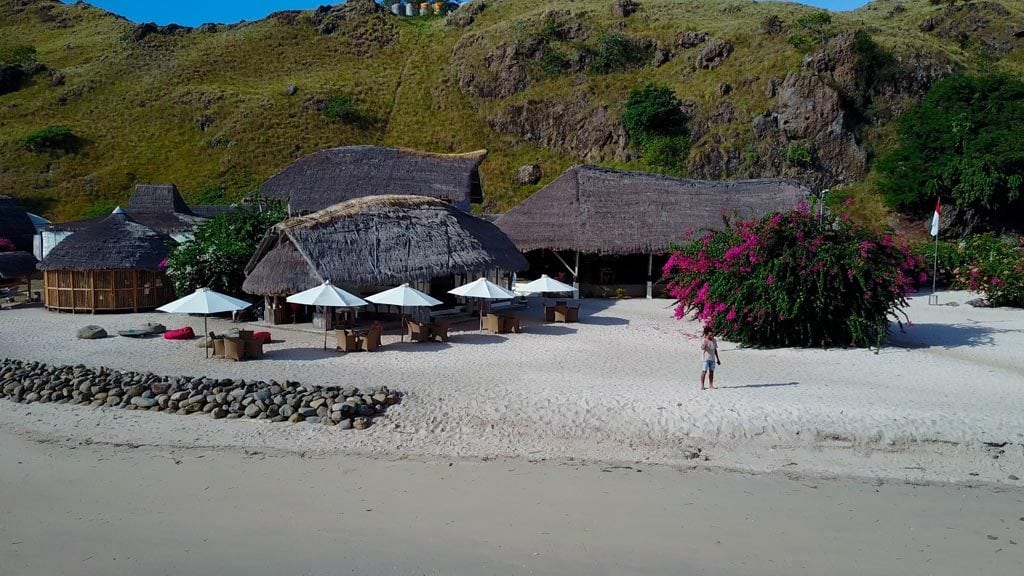 Komodo resort diving club sebayur island komodo flores indonesia beachside resort