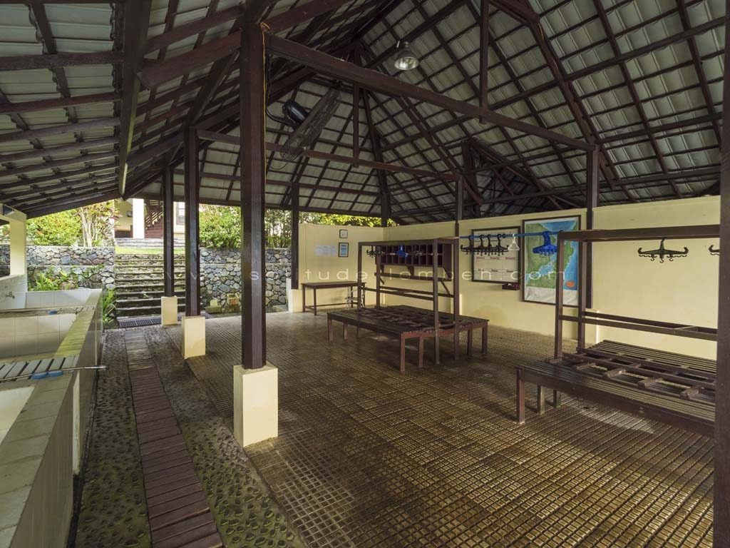 Solitude lembeh resort bitung north sulawesi indonesia dive staging area