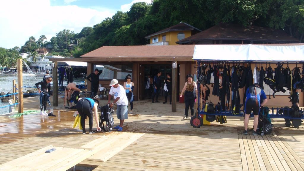 Asia divers at el galleon resort puerto galera mindoro philippines loading