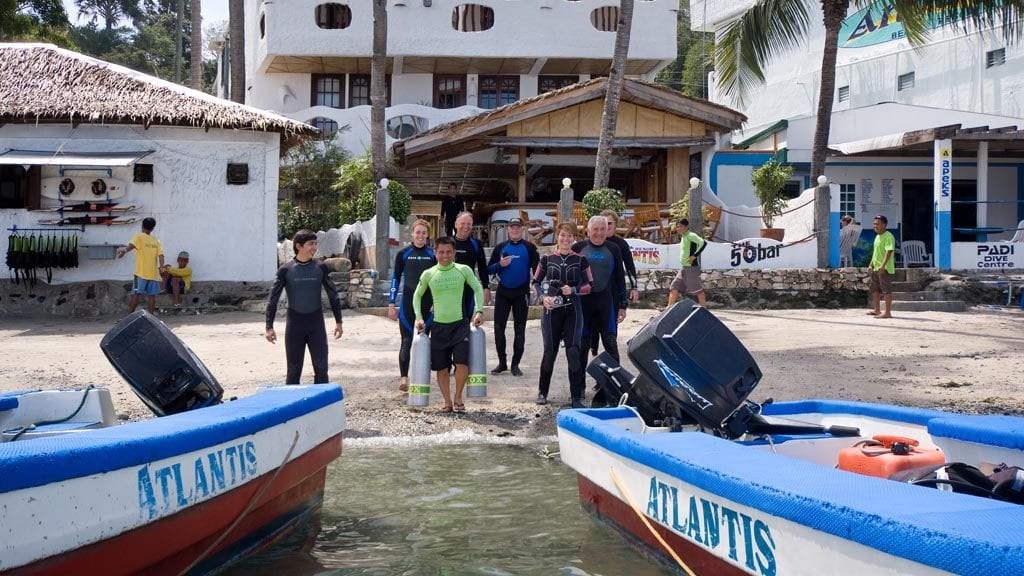 Atlantis puerto galera resort dive centre mindoro philippines dive brief