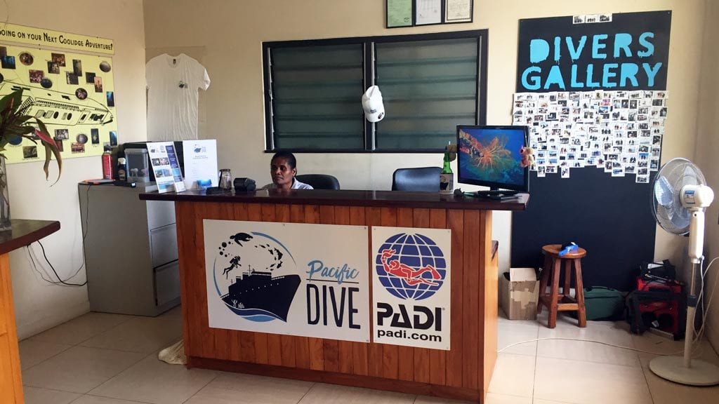 Pacific dive at espiritu hotel santo vanuatu dive shop