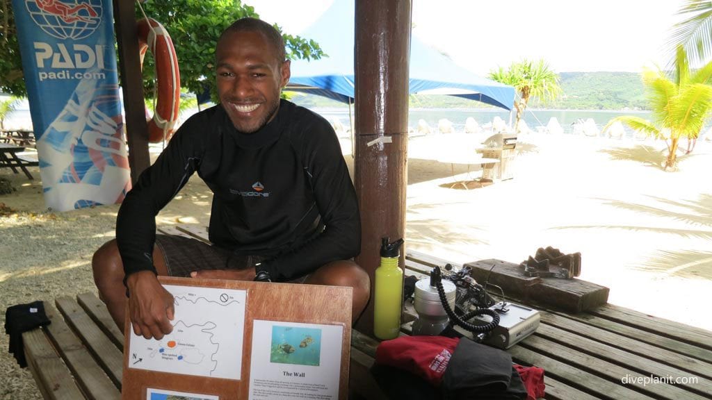 Hideaway island dive port vila vanuatu dive guide brian