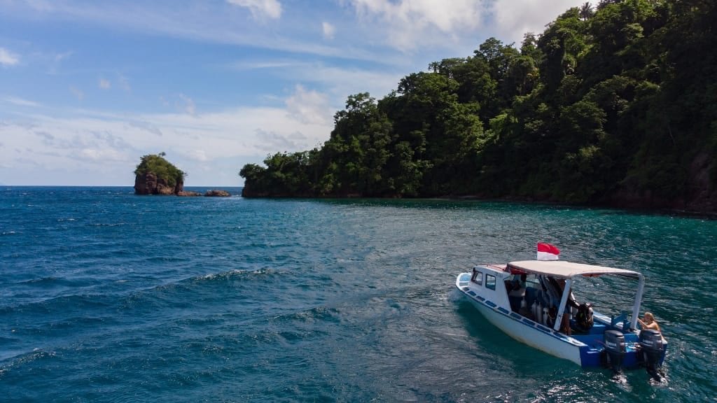 Thalassa Lembeh Dive Resort, Lembeh Island, North Sulawesi Boat