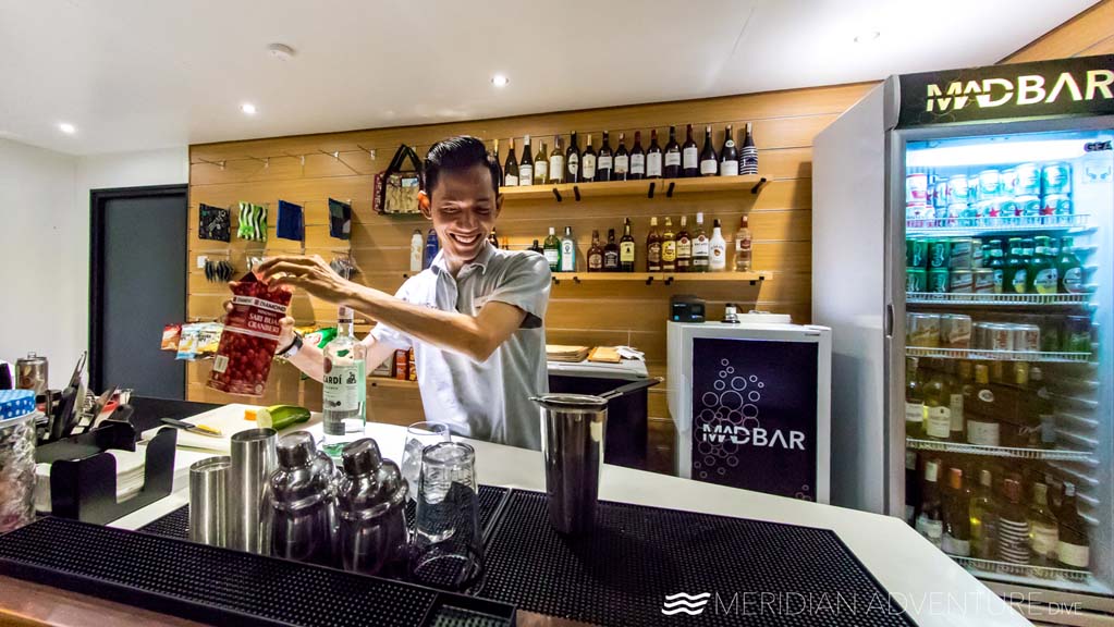 Meridian adventure dive resort raja ampat indonesia bar