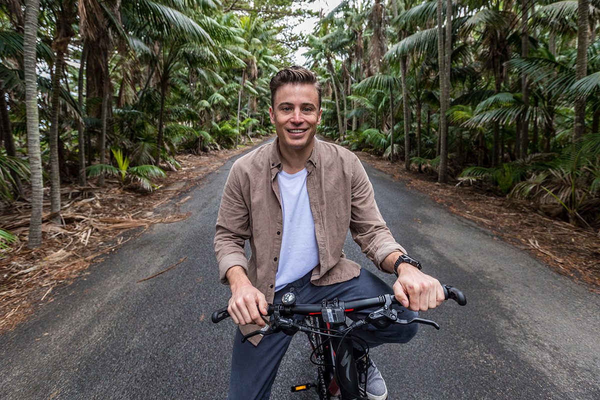 James Tobin on Lord Howe Island 1200