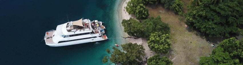 Introducing a new luxury liveaboard for PNG: the MV Oceania
