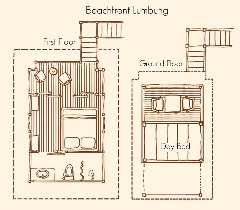 Bali hai diving nusa lembongan bali indonesia lumbung floor plan