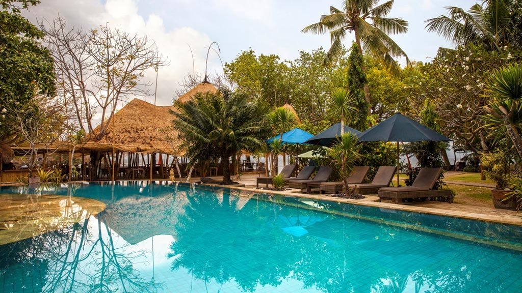 Bali hai diving nusa lembongan bali indonesia resort pool
