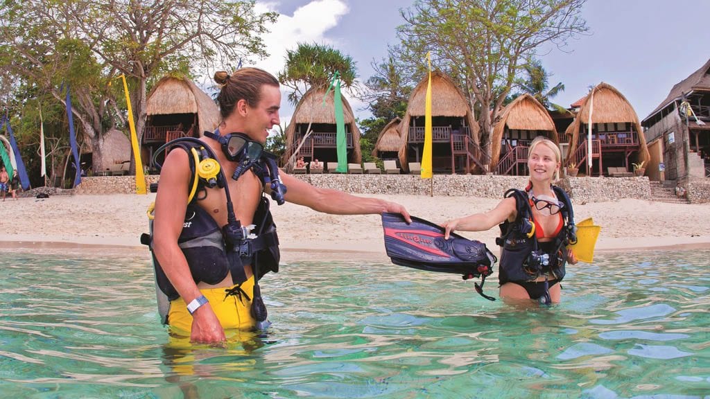 Bali hai diving nusa lembongan bali indonesia dive into paradise