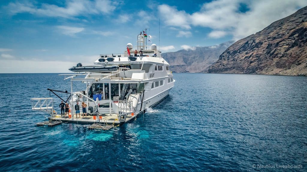 Nautilus belle amie liveaboard socorro guadalupe mexico external hero