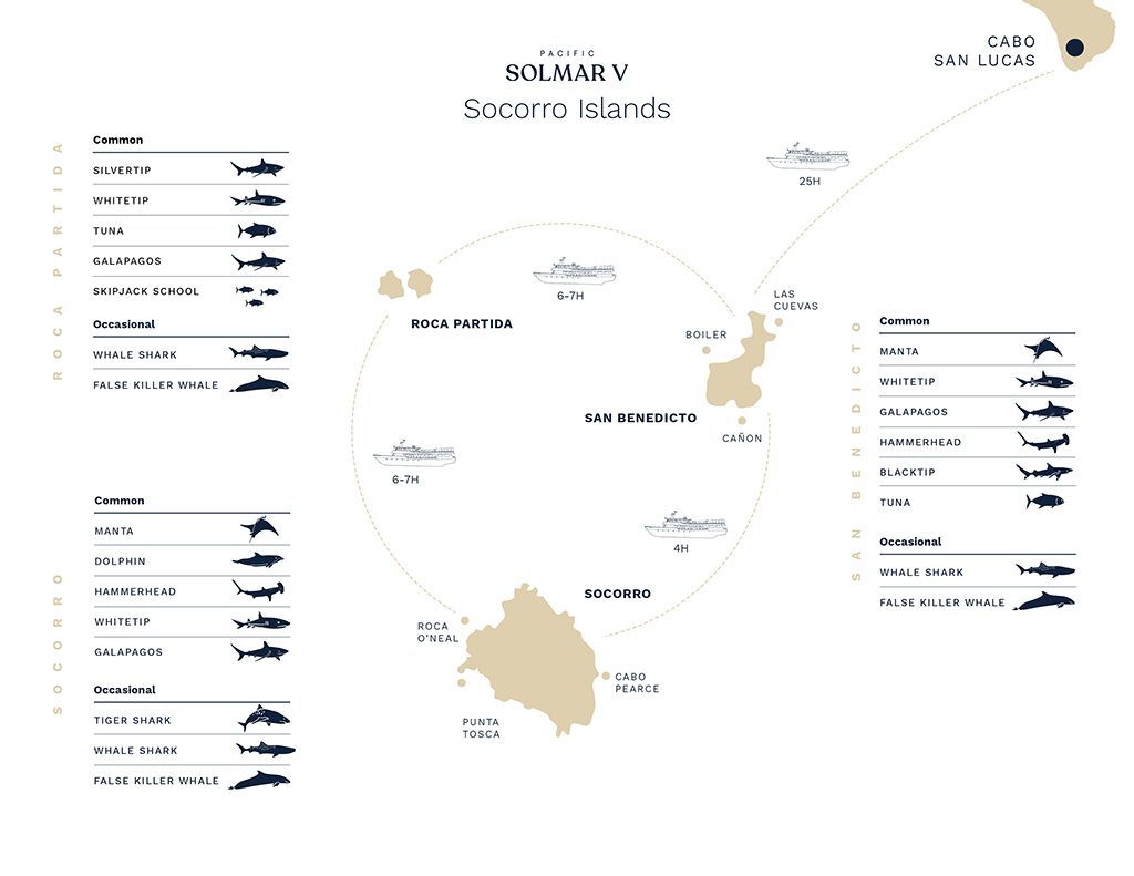 Solmar v pacific fleet map socorro solmar v