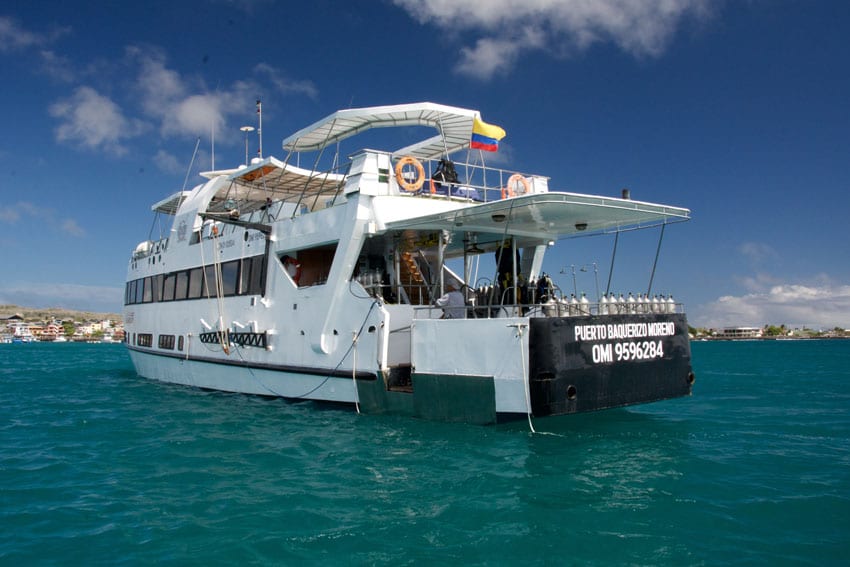 Humboldt explorer liveaboard galapagos islands stern