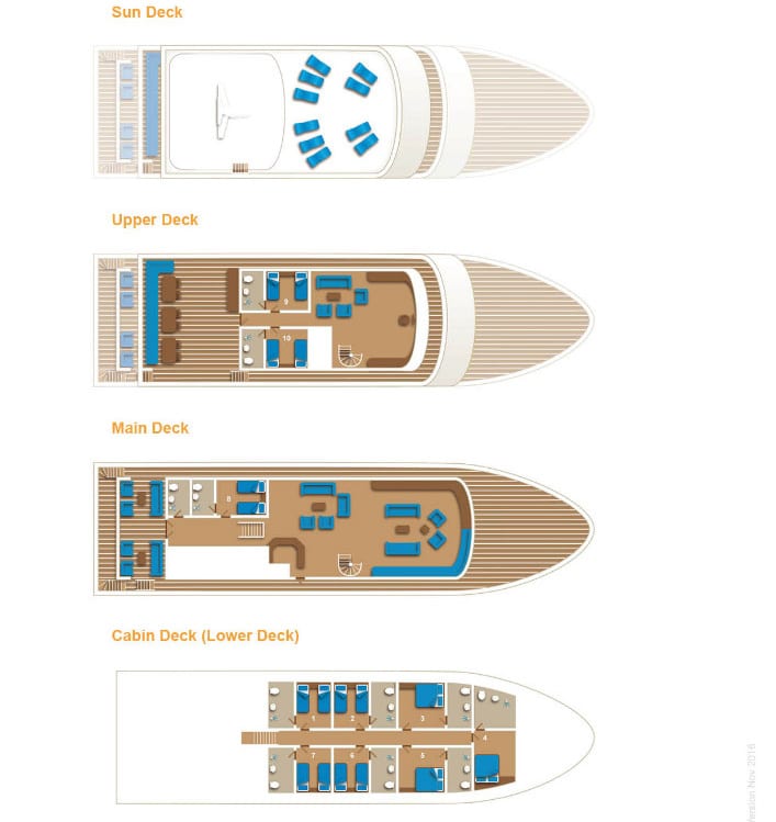 Emperor voyager liveaboard maldives floor plan