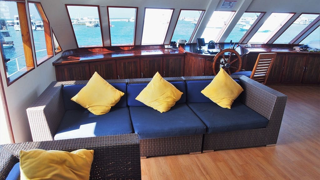 Emperor voyager liveaboard maldives upper deck seating