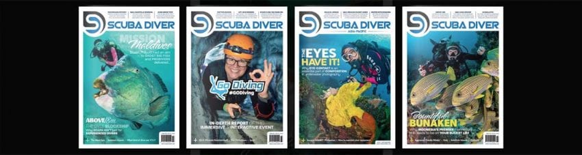 Read the latest issue of Scuba Diver Asia Pacific