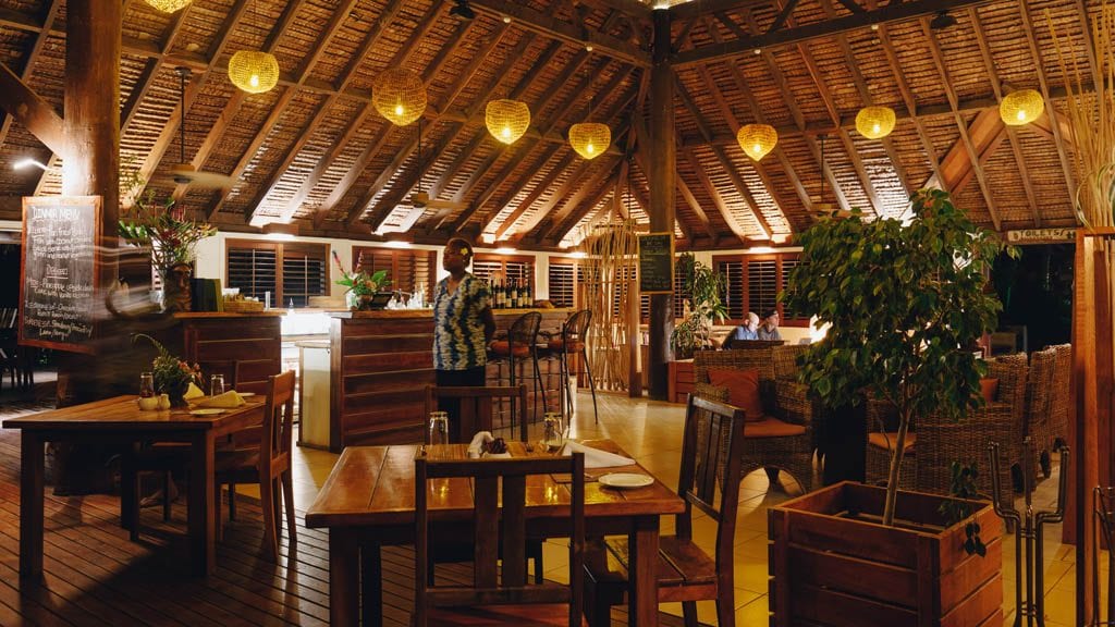 White grass ocean resort tanna vanuatu restaurant bar
