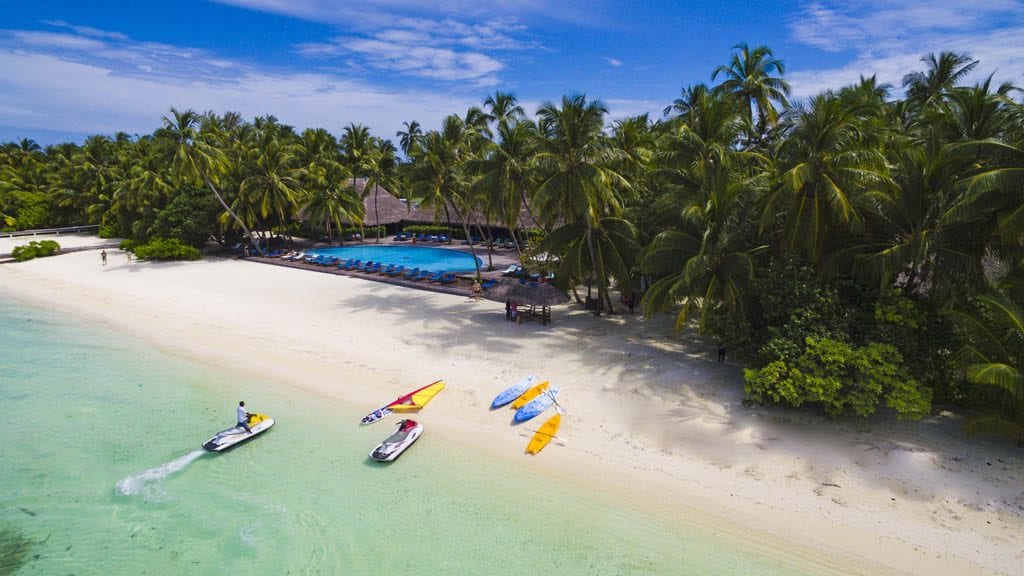 1 Medhufushi Island Resort & Werner Lau Dive Centre, Maldives - resort centre hero