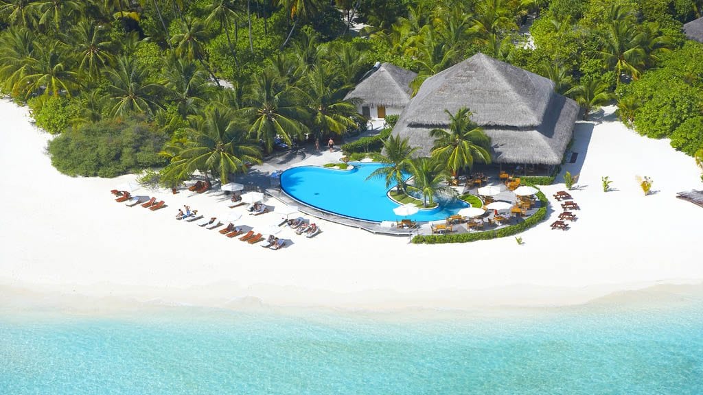 12 Filitheyo Island Resort & Werner Lau Dive Centre, Maldives - sunset pool bar