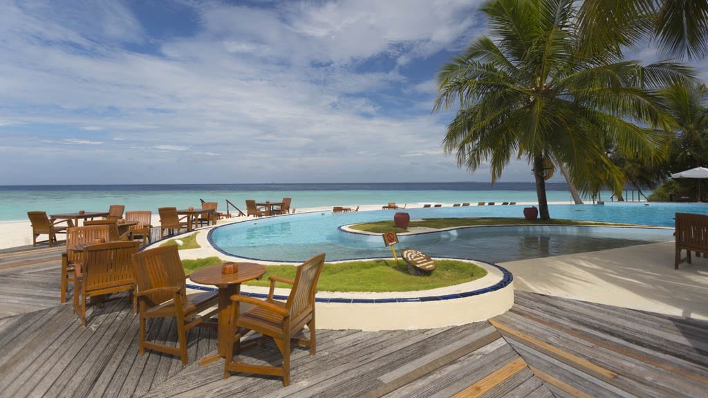 3 Filitheyo Island Resort & Werner Lau Dive Centre, Maldives - pool