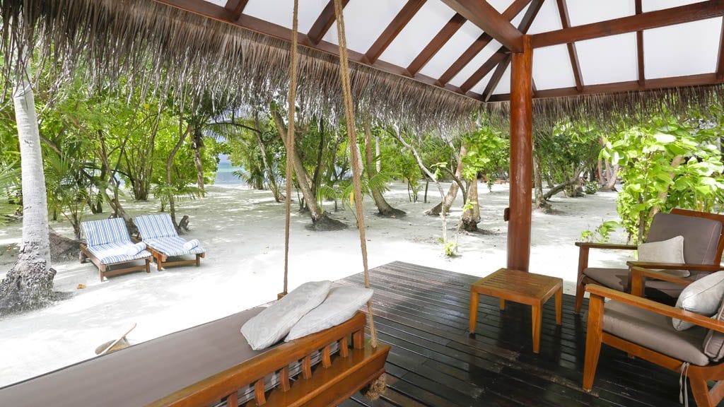 5 Medhufushi Island Resort & Werner Lau Dive Centre, Maldives - beach villa exterior
