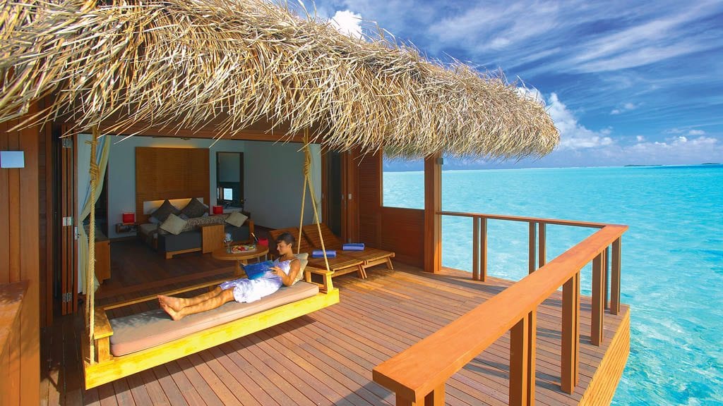 7 Medhufushi Island Resort & Werner Lau Dive Centre, Maldives - water villa exterior