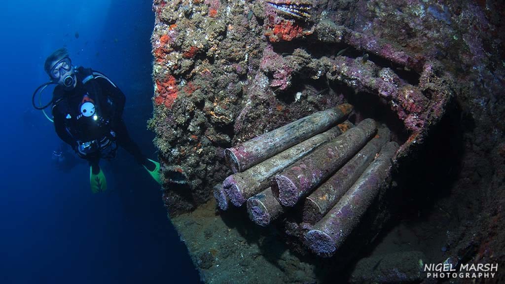 Best wreck diving coolidge vanuatu 1