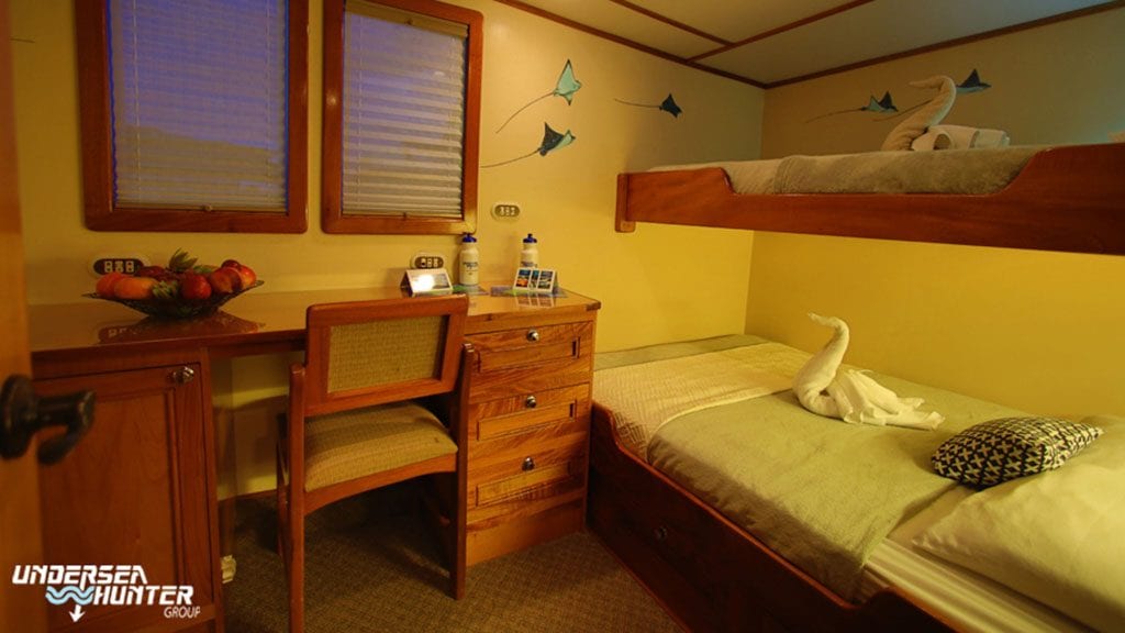 6 Sea Hunter Liveaboard, Cocos Island, Costa Rica cabin