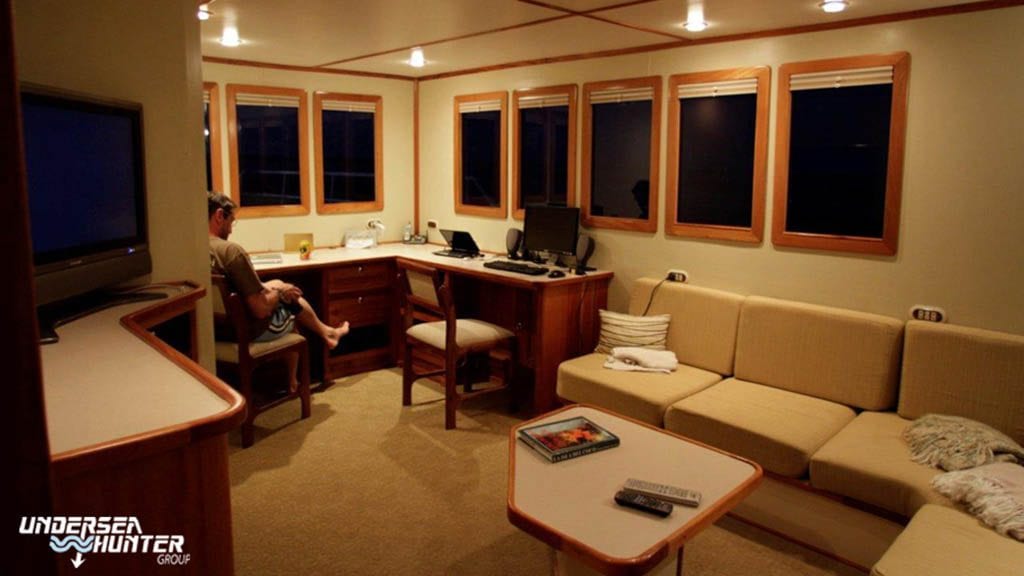 9 Argo Liveaboard, Cocos Island, Costa Rica upper lounge