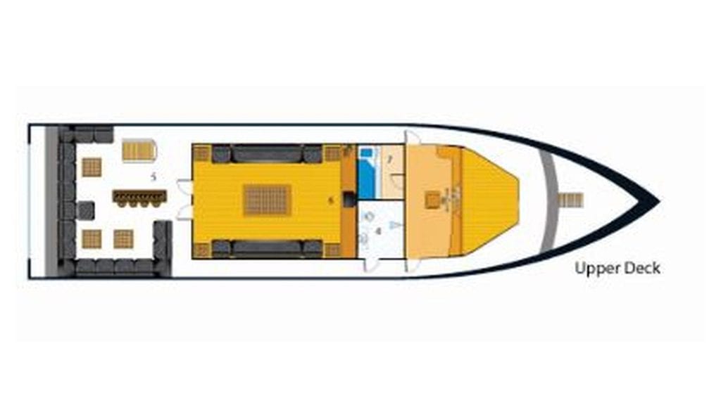 Mermaid 2 Liveaboard I Bali-Komodo and Raja Ampat deckplan2