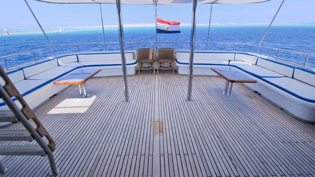 6 M/Y Contessa Mia Liveaboard | Red Sea dive cruises upper deck