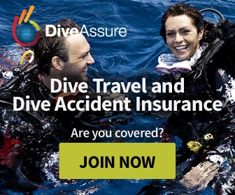 Diveassure dive travel dive accident insurance mrec 336x280