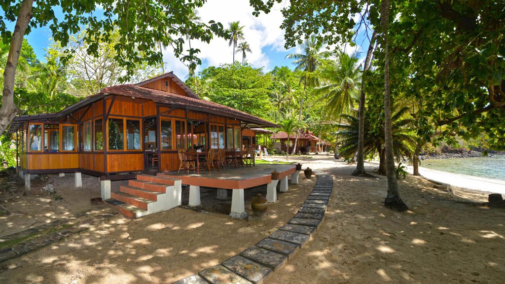 Murex Bangka Dive Resort, North Sulawesi, Indonesia - Restaurant